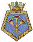 HMS Illustrious Badge