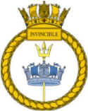HMS Invincible Badge